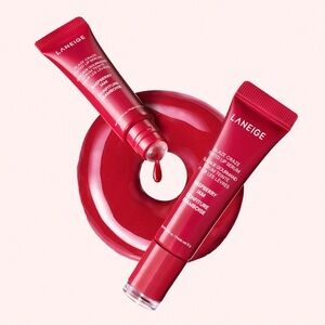 Laneige Glaze Craze Tinted Lip Serum Raspberry Jam Sheer Red